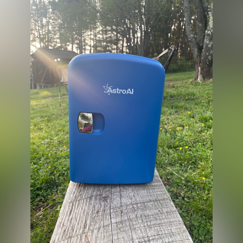 AstroAl Mini Fridge - Blue